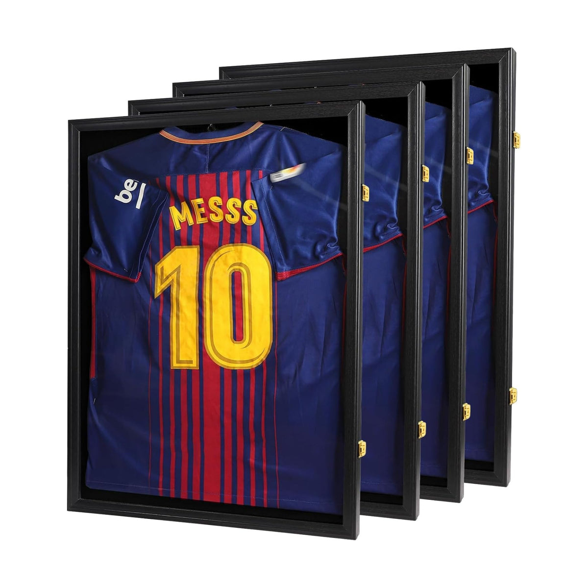 Lockable Football Jersey Frame Display Case with UV Protection | 24×32 soccer jersey shadow box frame,shirt frame