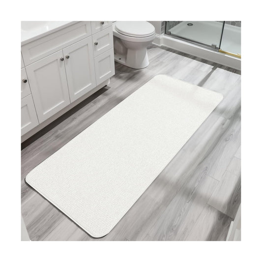 Bosap Bath Mat,Ultra Thin Bathroom Runner Rugs,Large Bath Mats for Bathroom,Quick Dry,Non-Slip,Machine Washable,Low