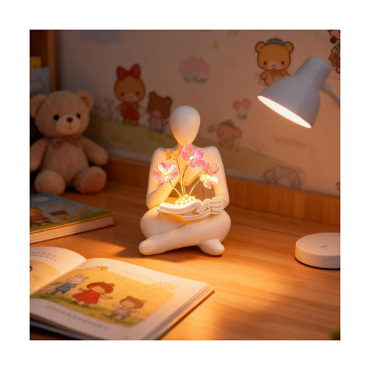 Battery Powered Night Light & Modern Adornos para Sala