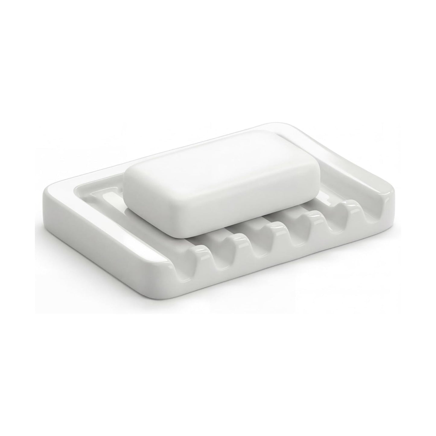 Porcelain Soap Tray / 01.white