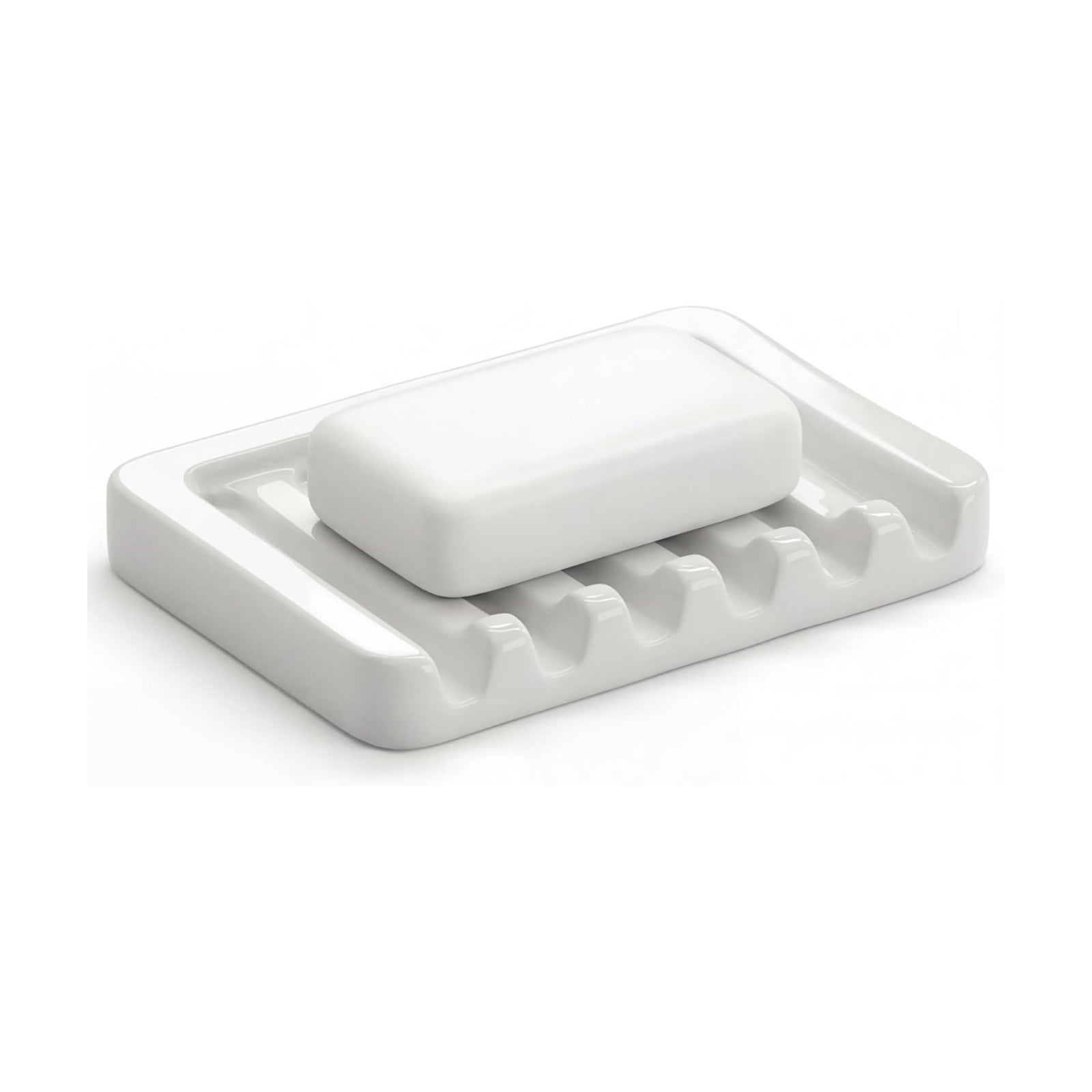Porcelain Soap Tray / 01.white
