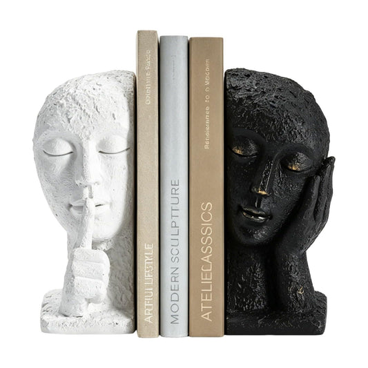 Modern Book Holder / Black & White