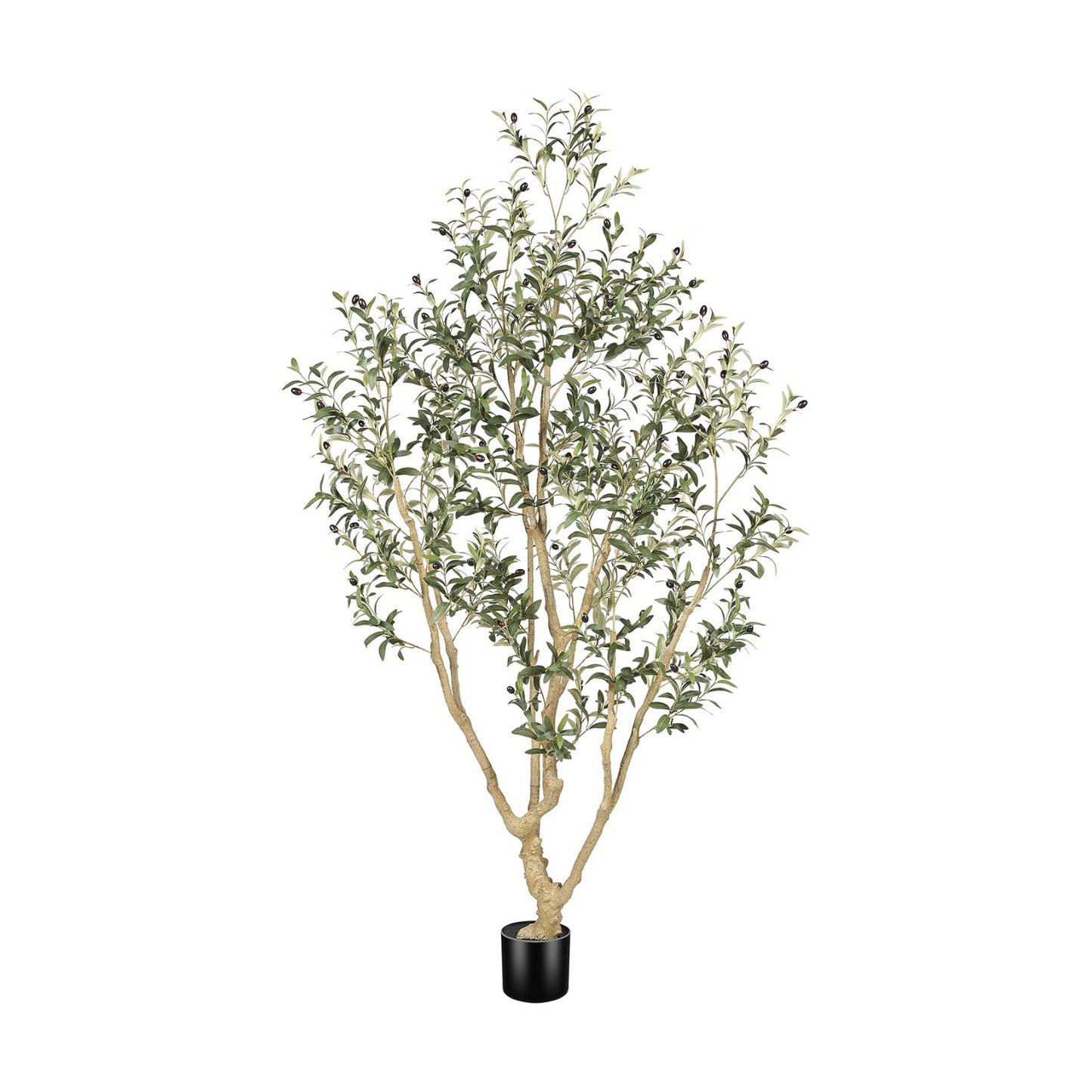 Olive Branches and Lifelike Fruits / 7ft / 7 Inch