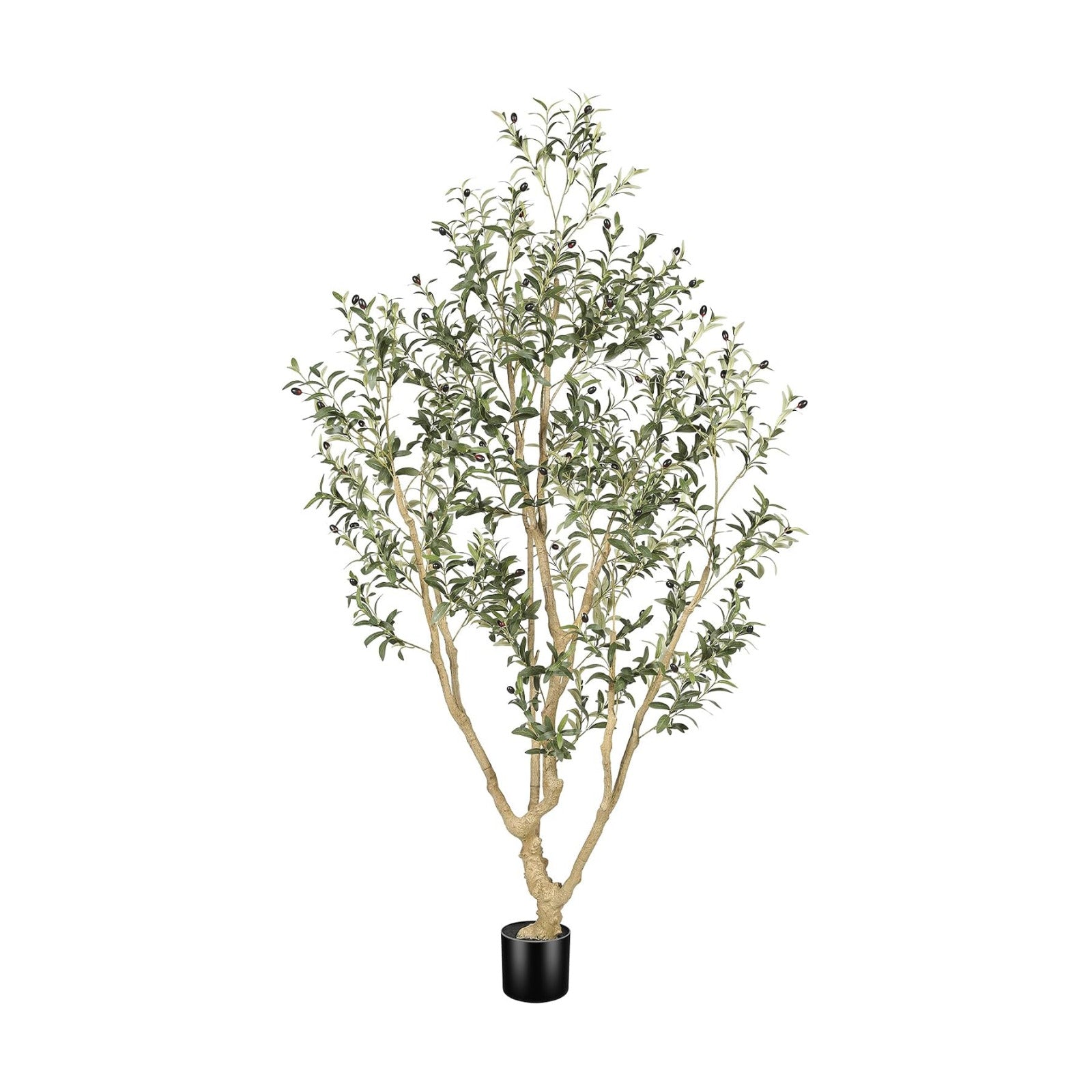 Olive Branches and Lifelike Fruits / 7ft / 7 Inch