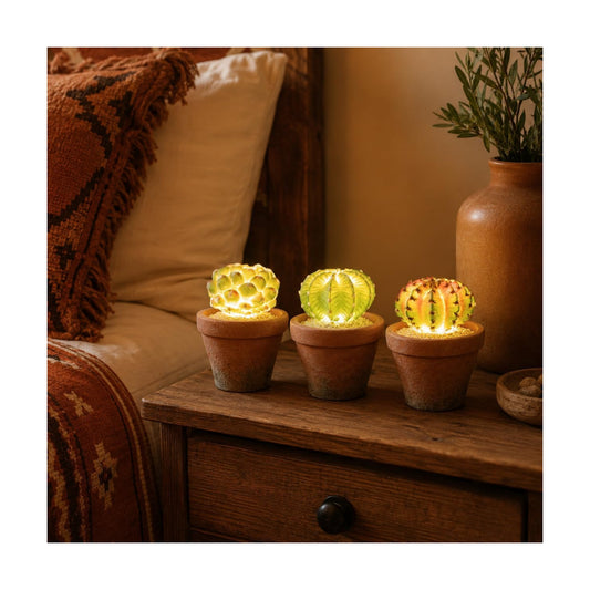 Lifelike Artificial Succulent Plants / Succulent A-3.6in Pot / White / 5.6 Inch
