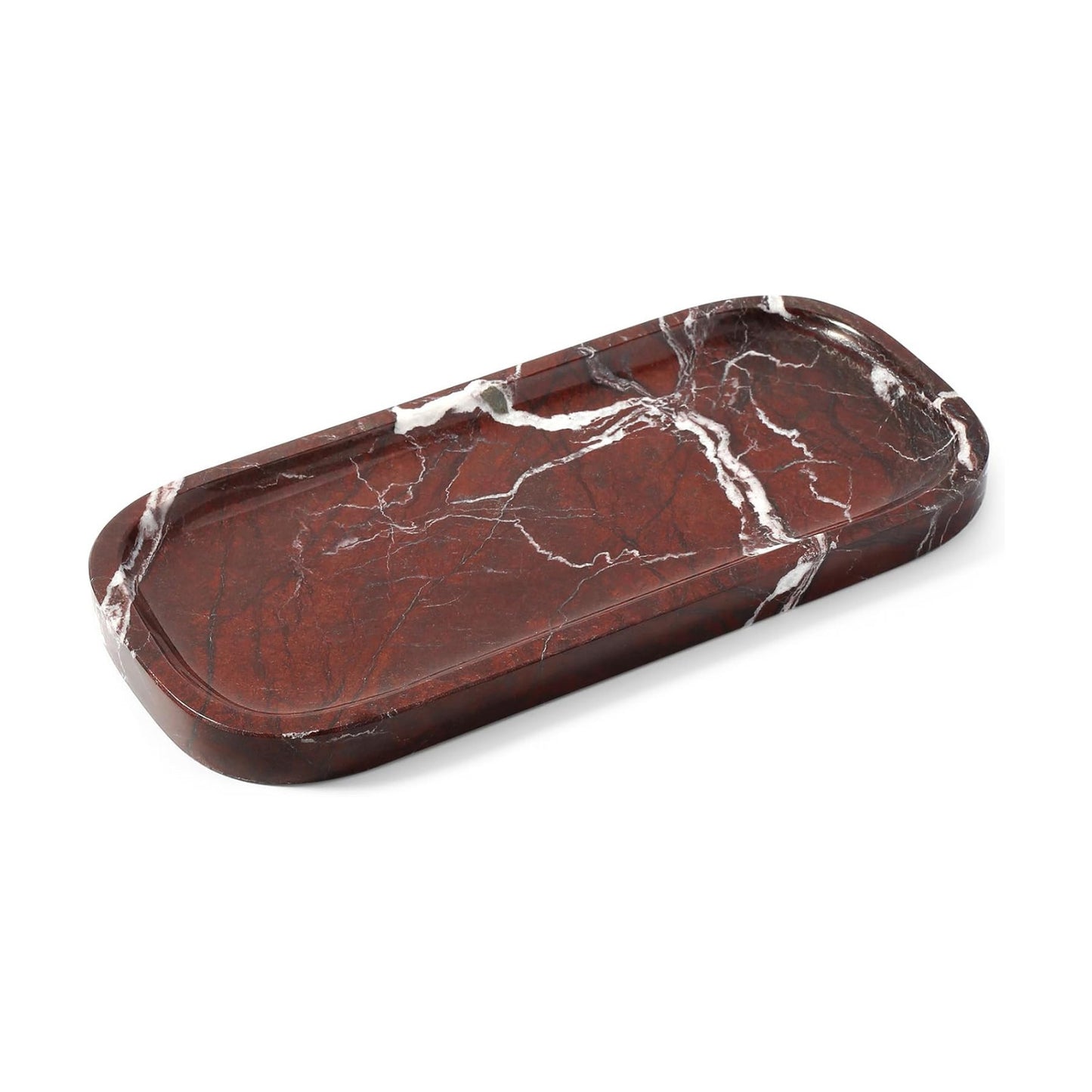 Marble Tray / Marble Vanity Tray / 10 x 4.72 / Rose Lepanto