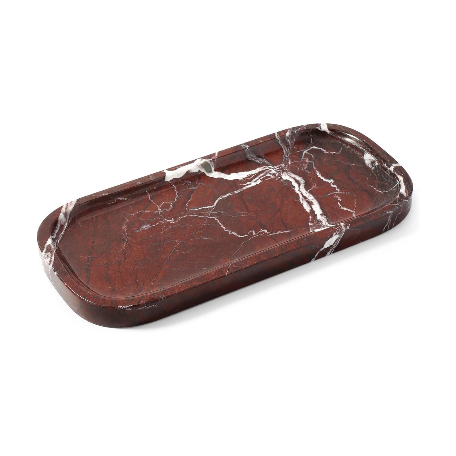 Marble Tray / Marble Vanity Tray / 10 x 4.72 / Rose Lepanto