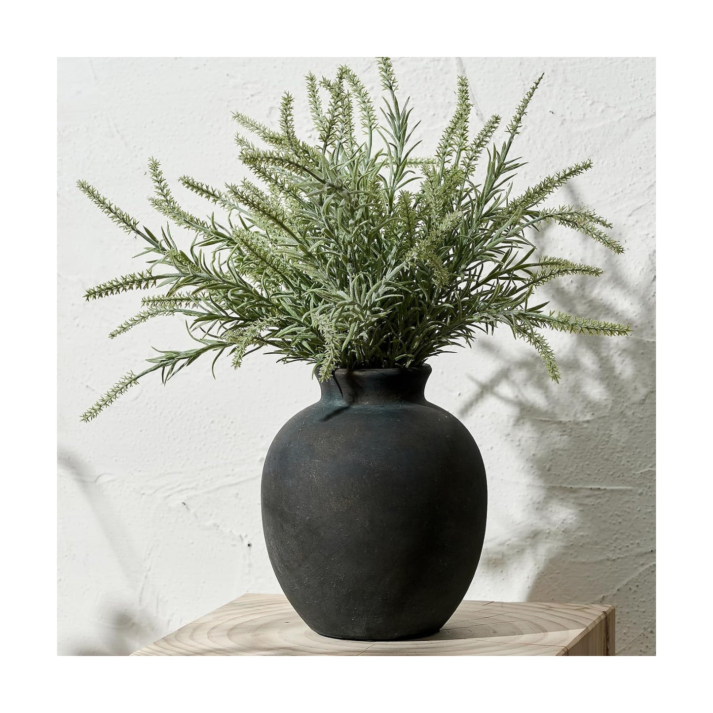 Ceramic Decorative Flower Vase / 1007-bronze / 7.48 Inch