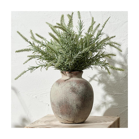 Ceramic Decorative Flower Vase / 1007-terra / 7.48 Inch