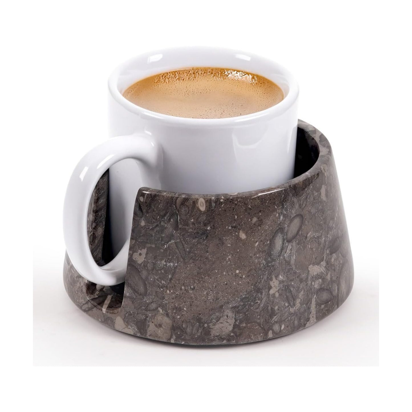 Stone Marble Drink Coaster 4" Dia Round Coasters / Oceanic