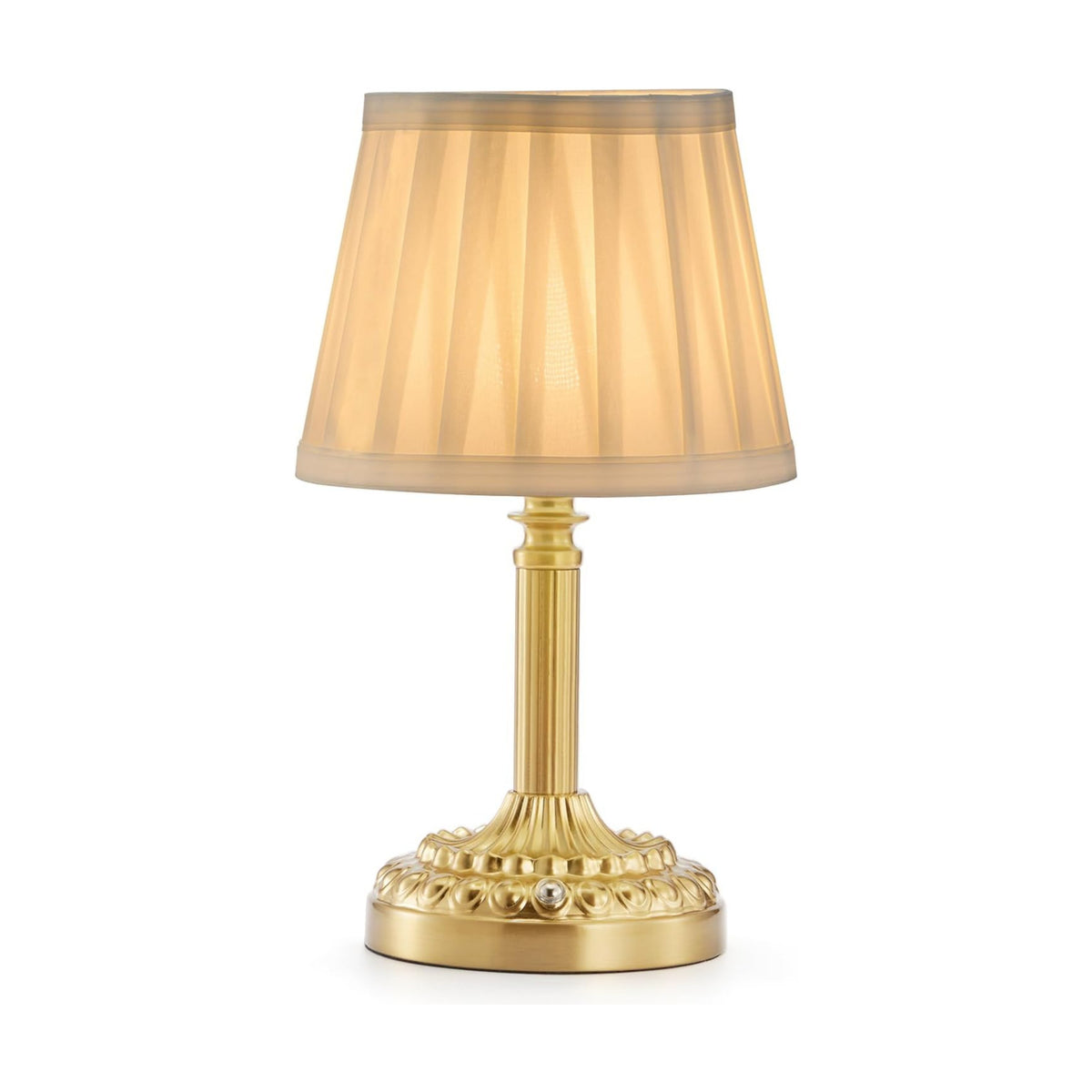 Small Cordless Table Lamp for Restaurant, 5200mAh Rechargeable | Battery Operated Lamp, Portable Dimmable Touch, Warm