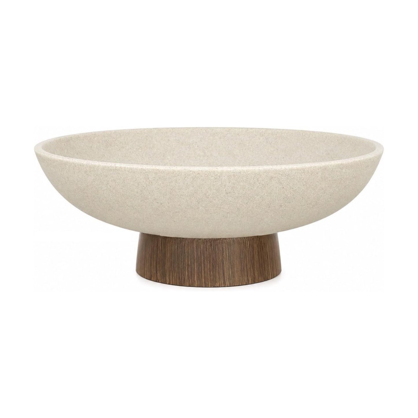 Faux Wood Base / Brown
