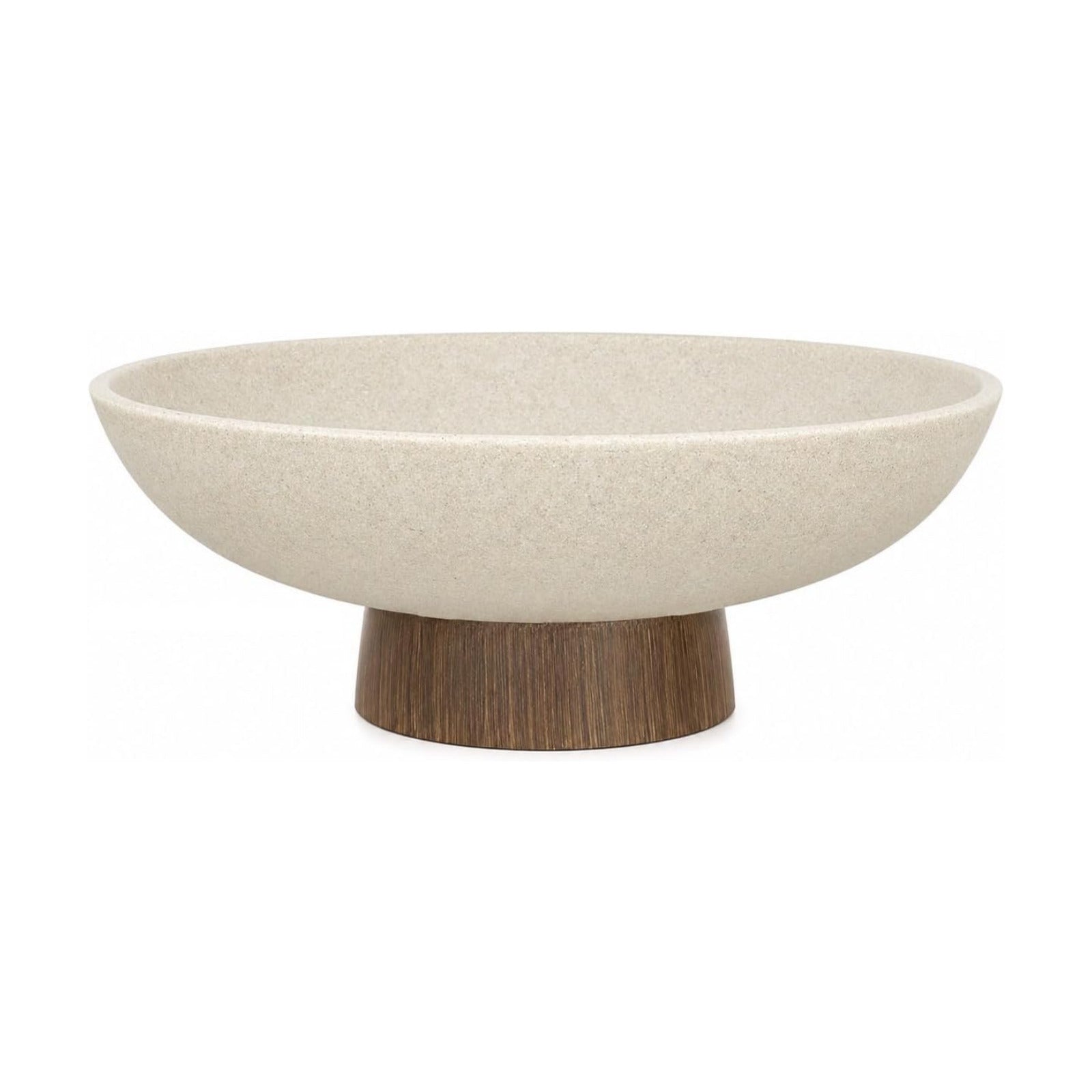 Faux Wood Base / Brown