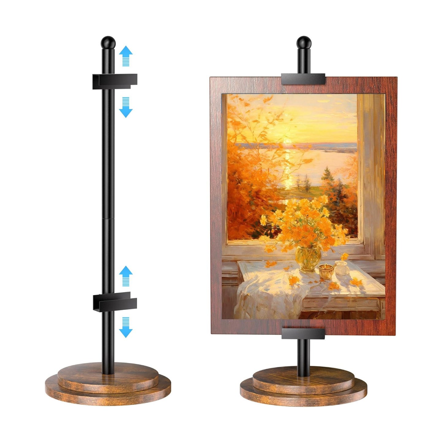 Adjustable Tabletop Easel Stand / Black