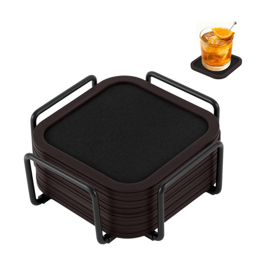 Holder / Silicone Cup Mat / Coffee Bean / Small