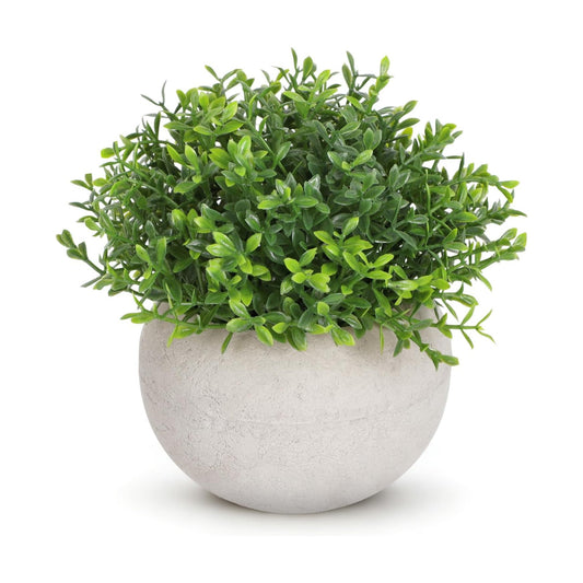 Artificial Topiary Shrubs Small Plants in Pot Indoor Decor Mini Greenery Potted / Green Topiary