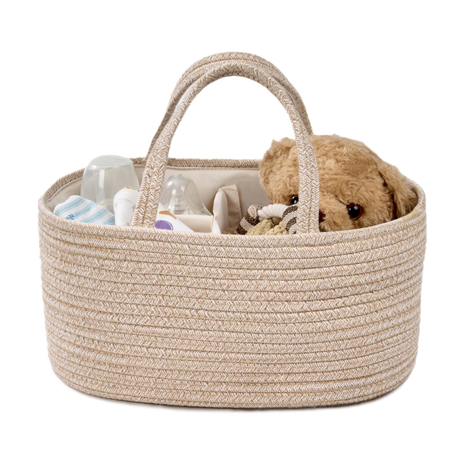 Baby Storage Basket / Oatmeal / Small