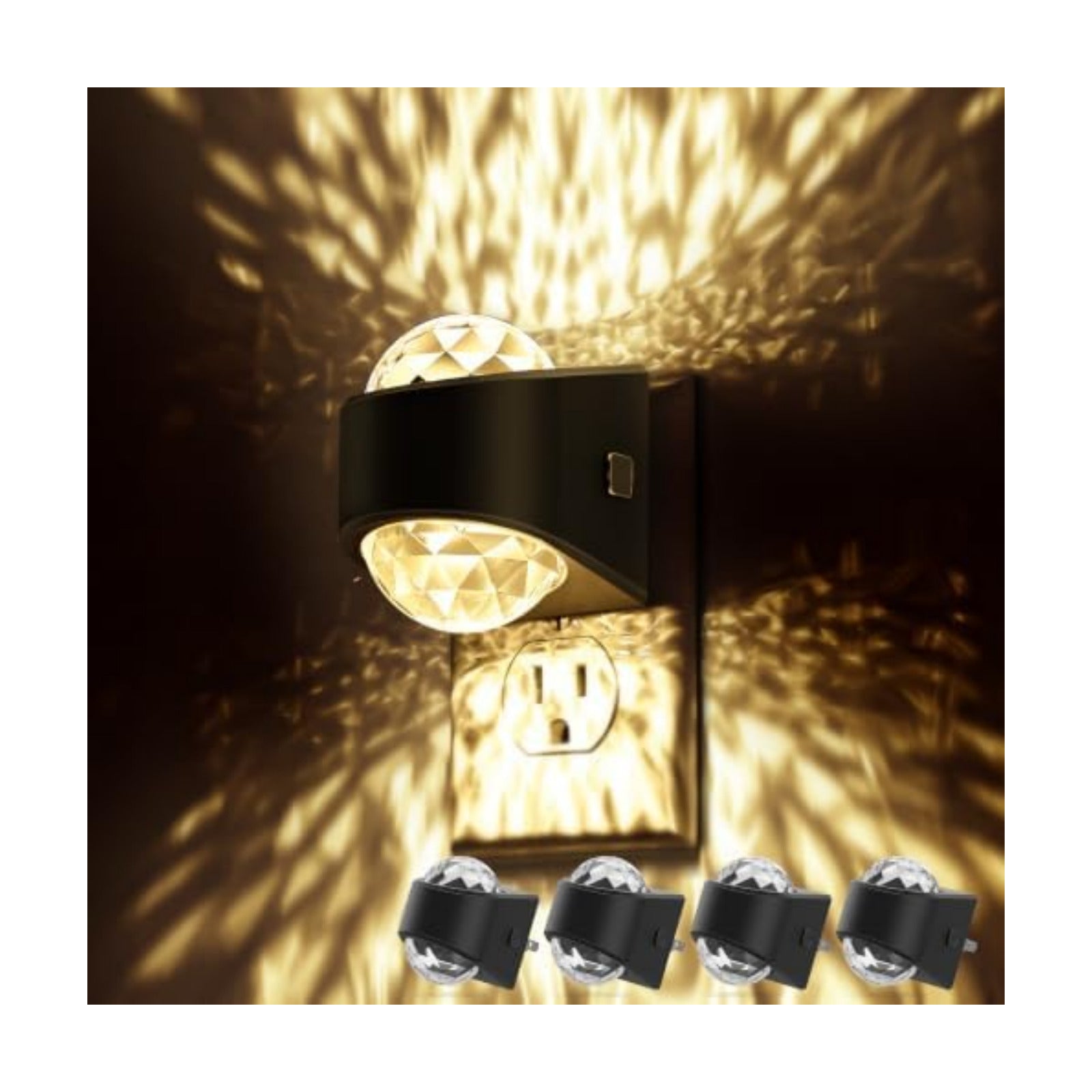 Briignite Night Light, Night Lights Plug into Wall, Projector Night Light
