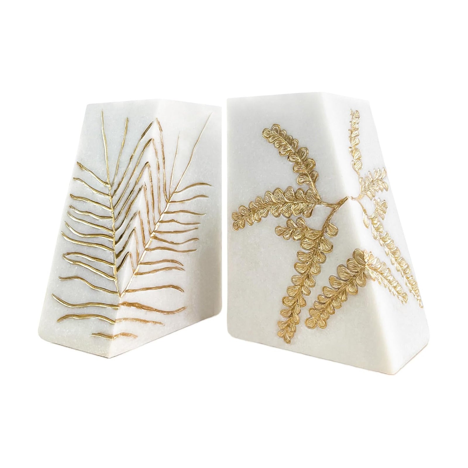 Resin Modern Bookends / Heavy Duty Book Ends