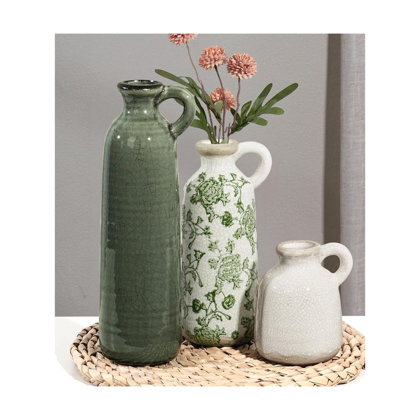 Ceramic Vase Set / Aa / Set of 3
