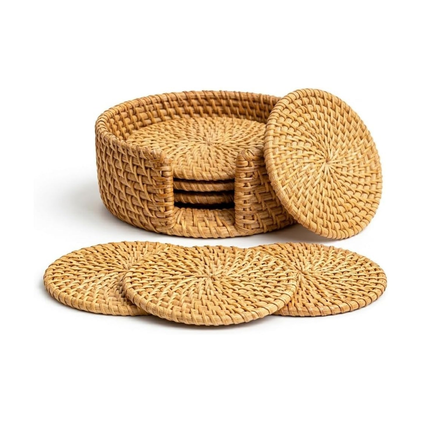 Holder / Boho Table Decor / Natural / Set of 6