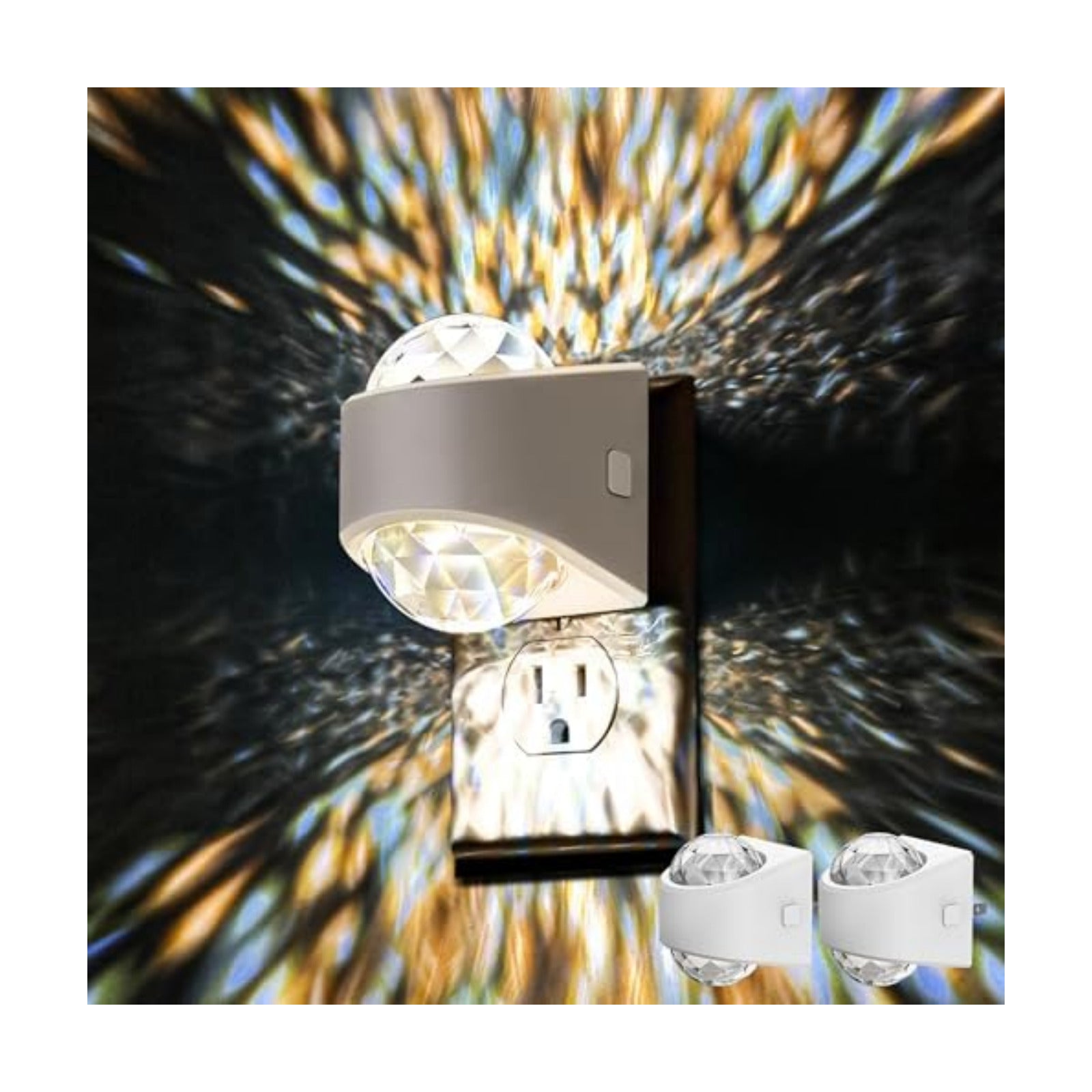 Briignite Night Light Plug into Wall, Color Changing Night Light for Kids