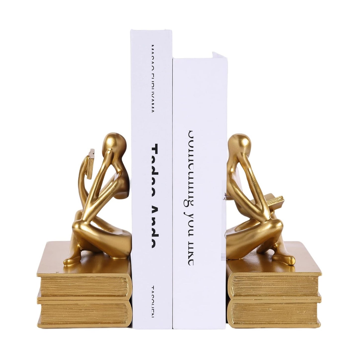 Unique Book Stopper / Gold