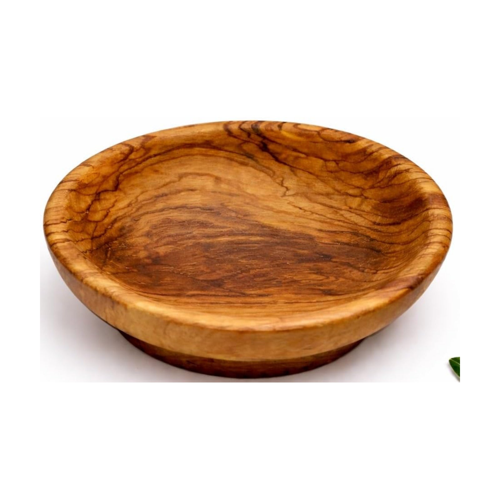 Very Small Handcrafted Wooden Dish for Food / 3.7 Inch