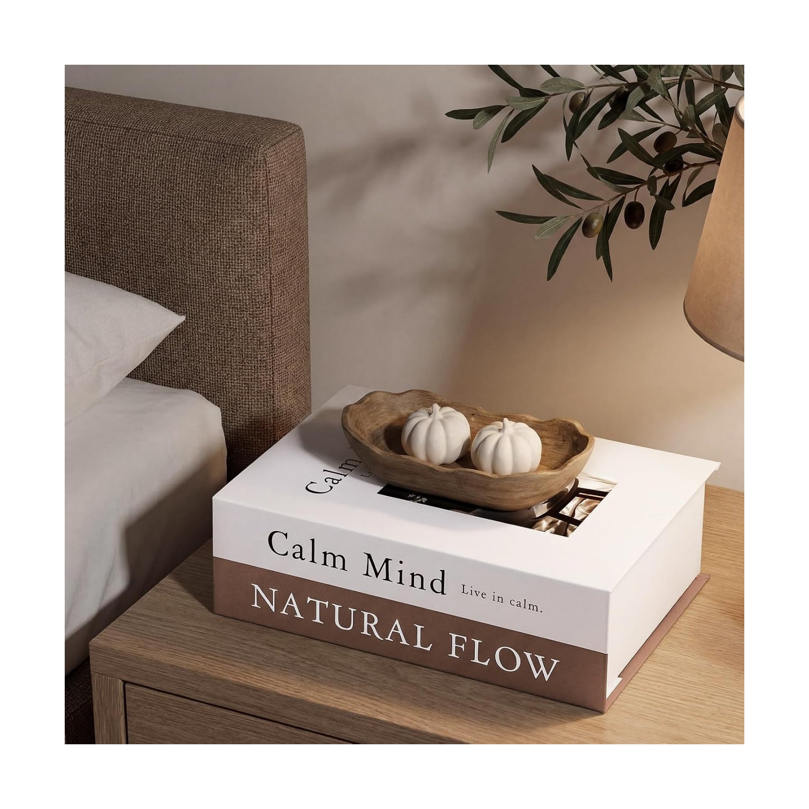 Cable Cord Organizer Hider Box / Light Brown / Sunlight