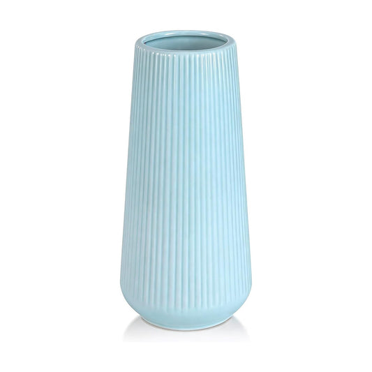 Ceramic Vase for Pampas Grass / Blue