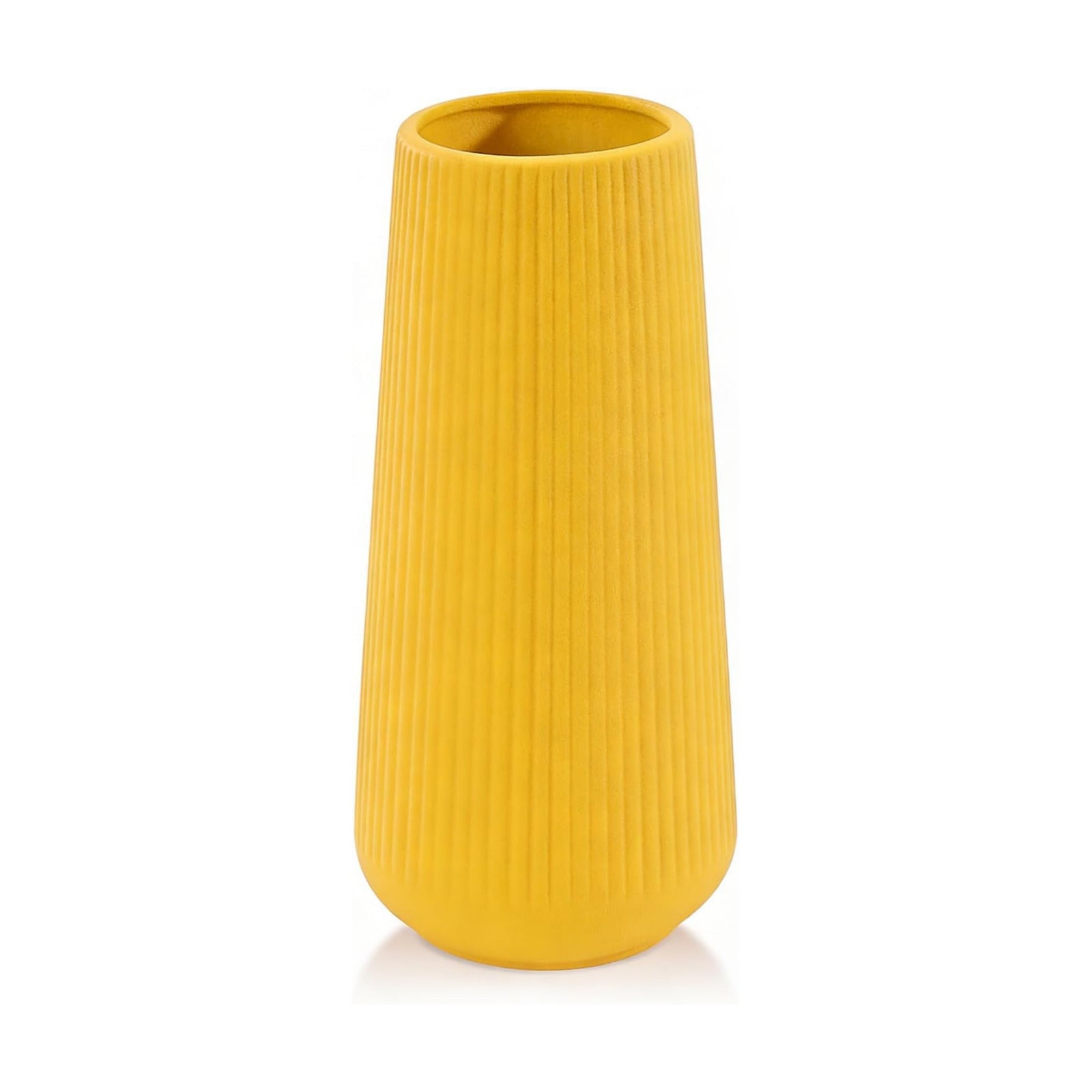 Ceramic Vase for Pampas Grass / Yellow