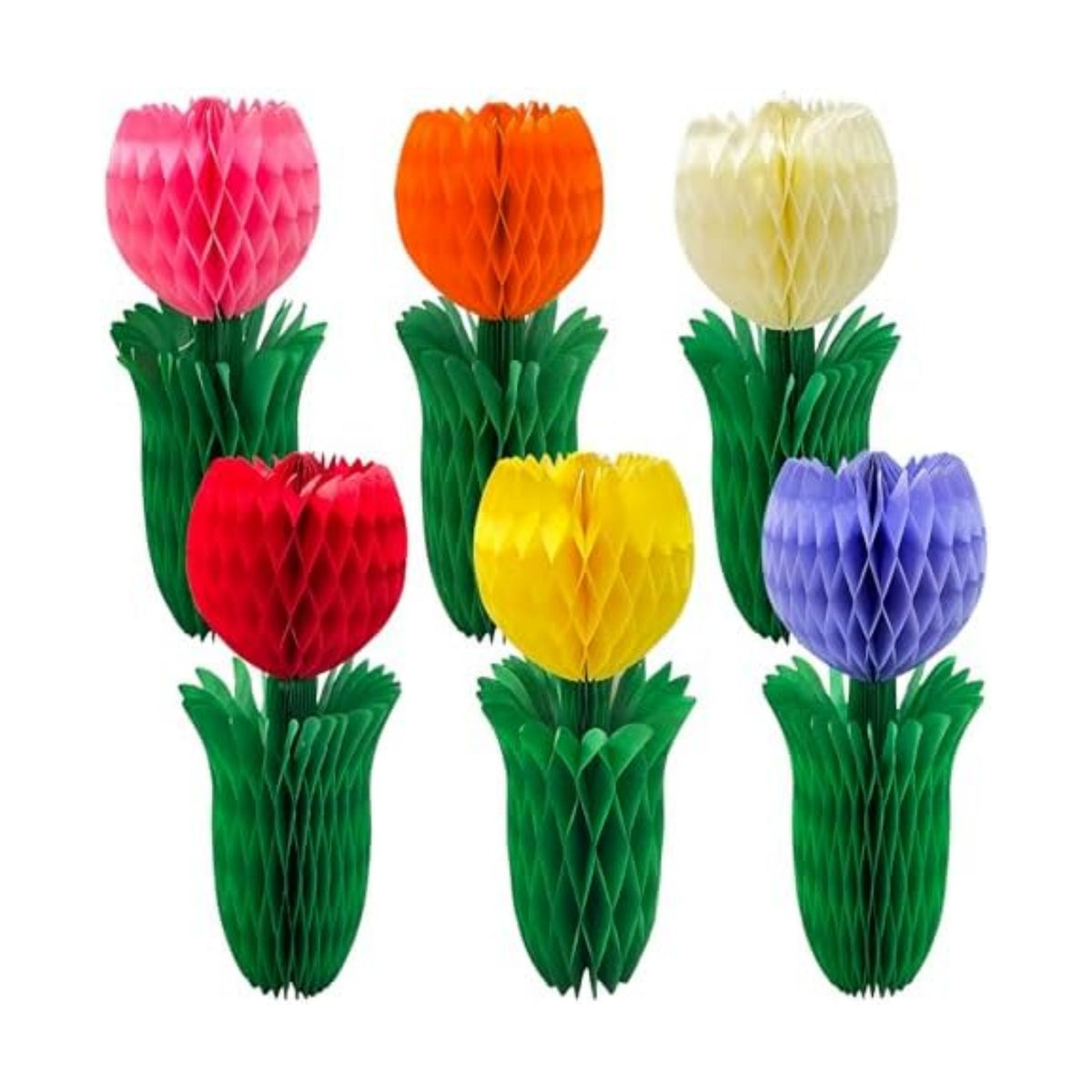 Pedel Tulip Honeycomb Centerpieces