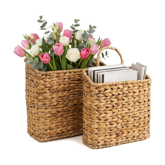 Wall Baskets / Hanging Storage Baskets / 12.20 x 5.71 x 12.01 / Set of 2