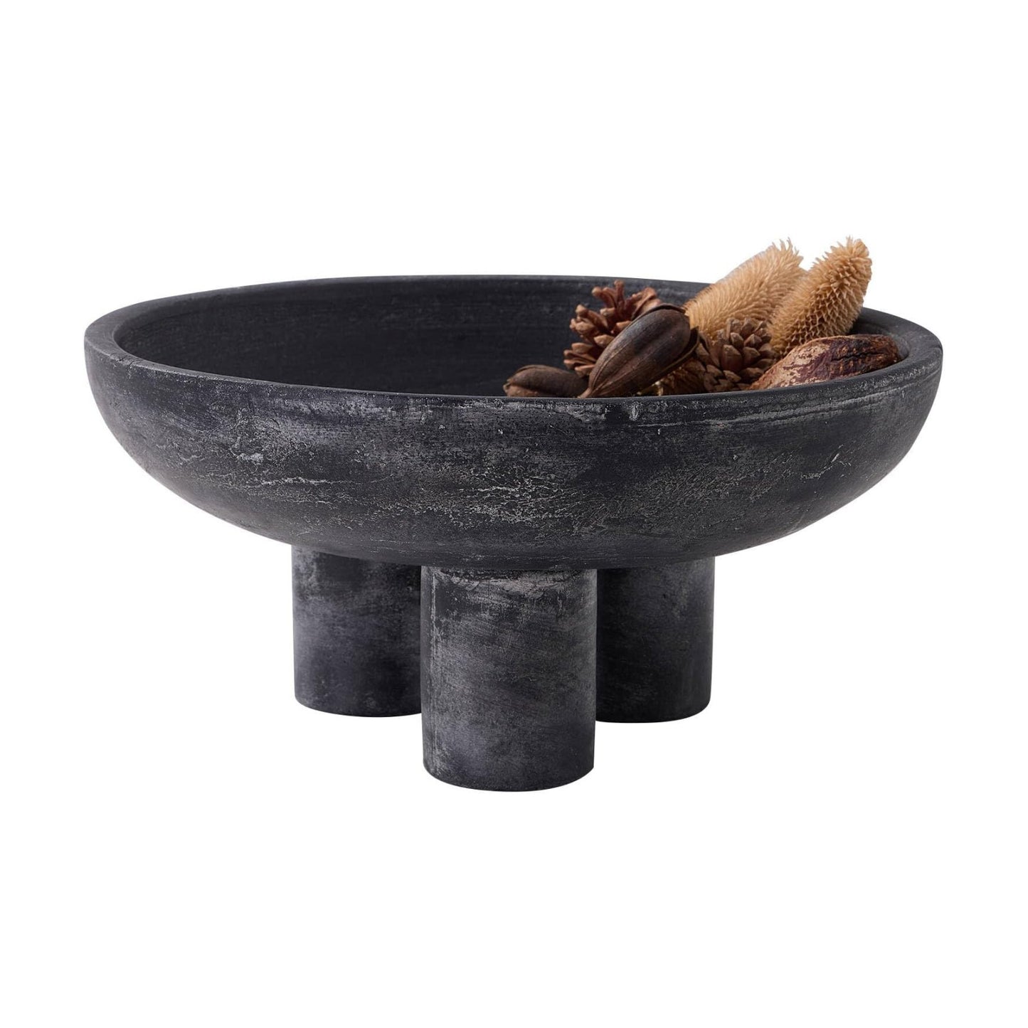 Ceramic Decorative Bowl / 14.5" Large Fruit Bowl