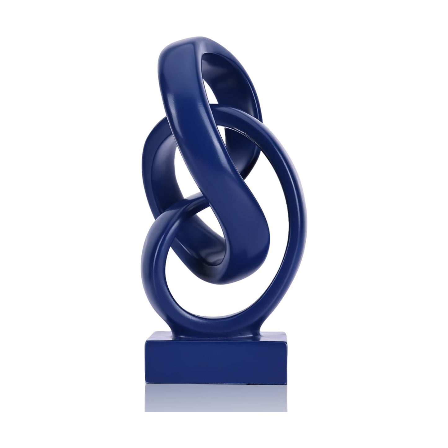 Geometric Decorative Statue / Blue