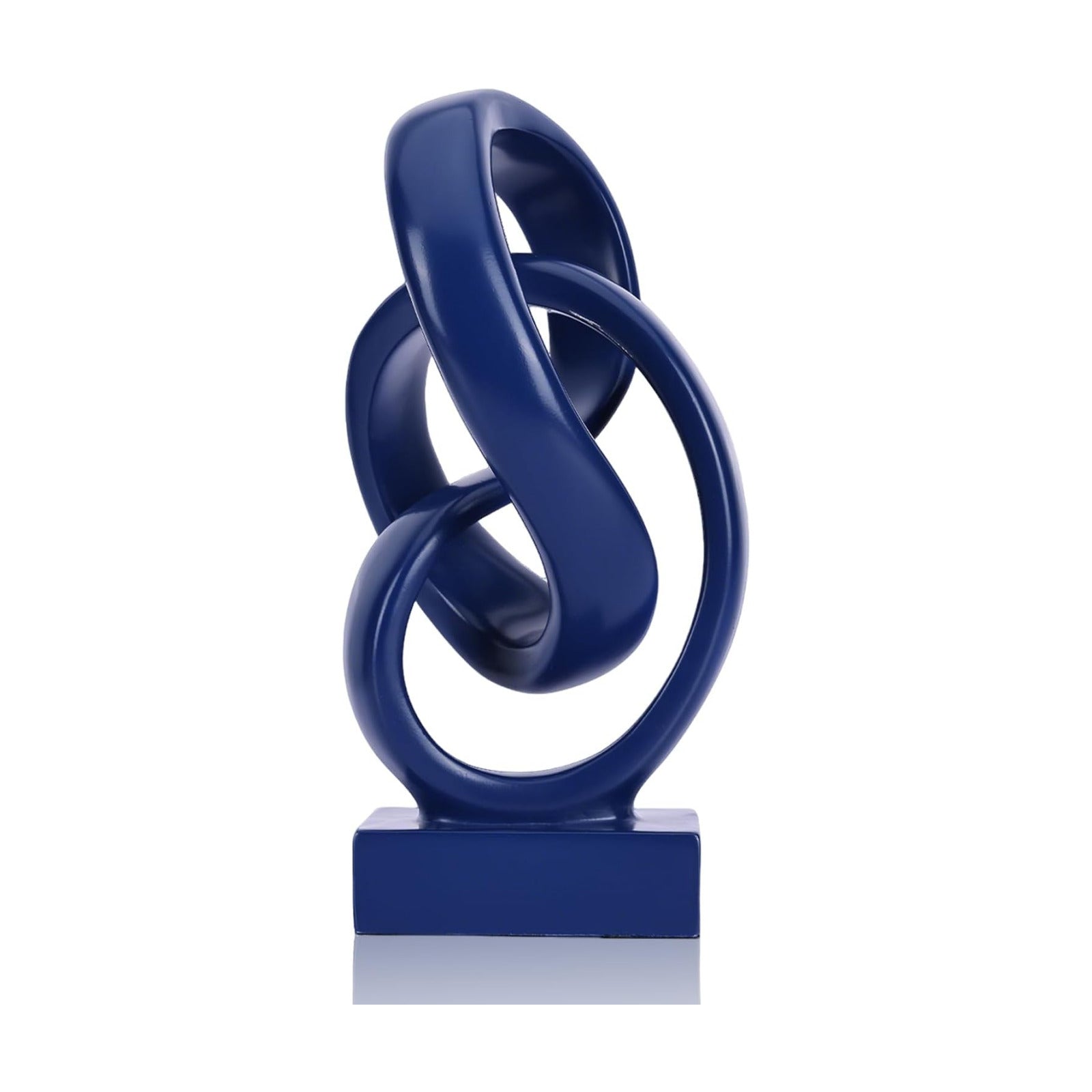 Geometric Decorative Statue / Blue