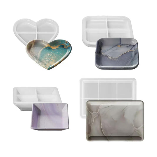 Resin Tray Mold / Set of 4
