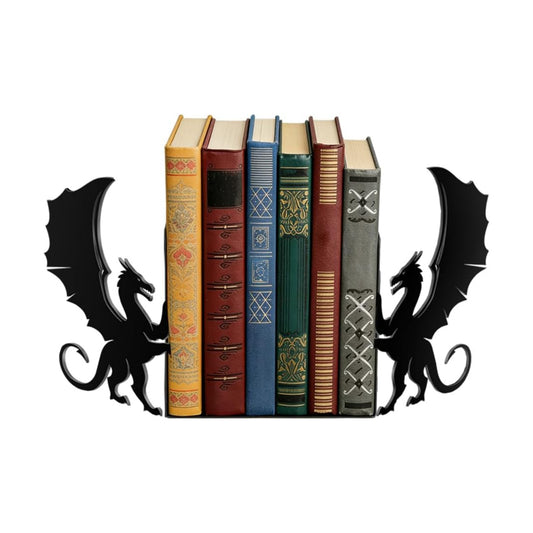 Dragon Metal Book Ends Decorative / Type-6 / Set of 2