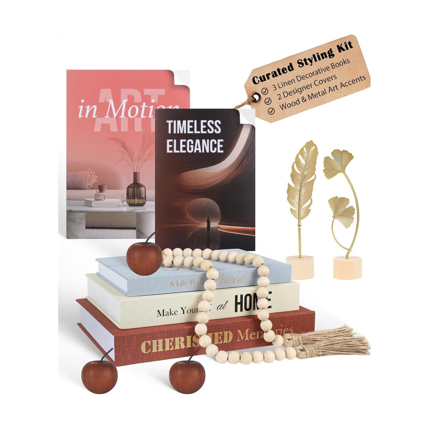3 Faux Books / Decorative Books