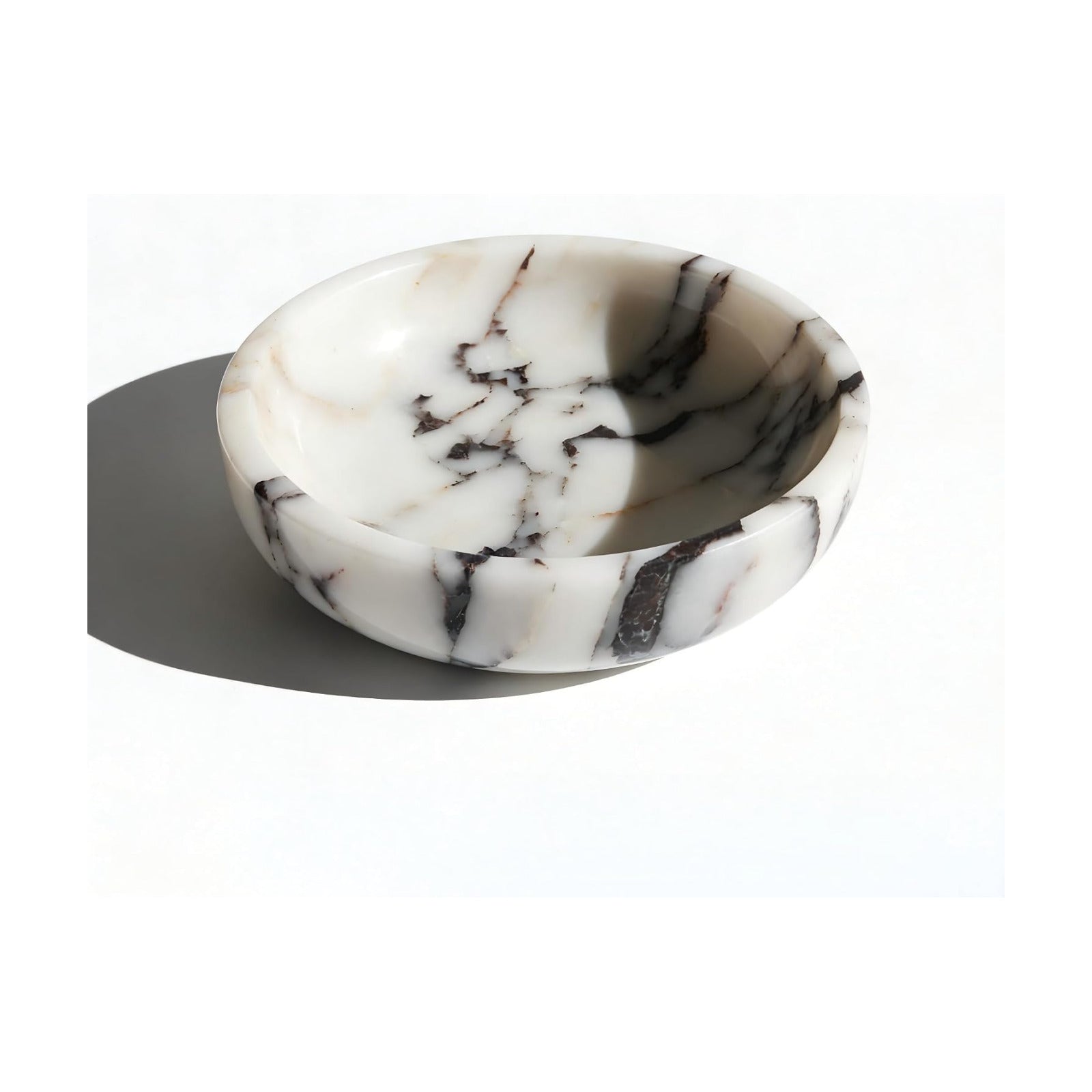 Sunglasses and Small / Calacatta-viola White 7.87in