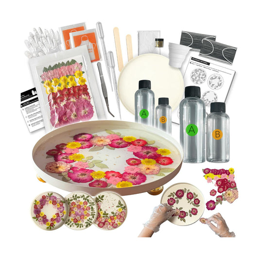 Create Real Flower Tray / White-basic