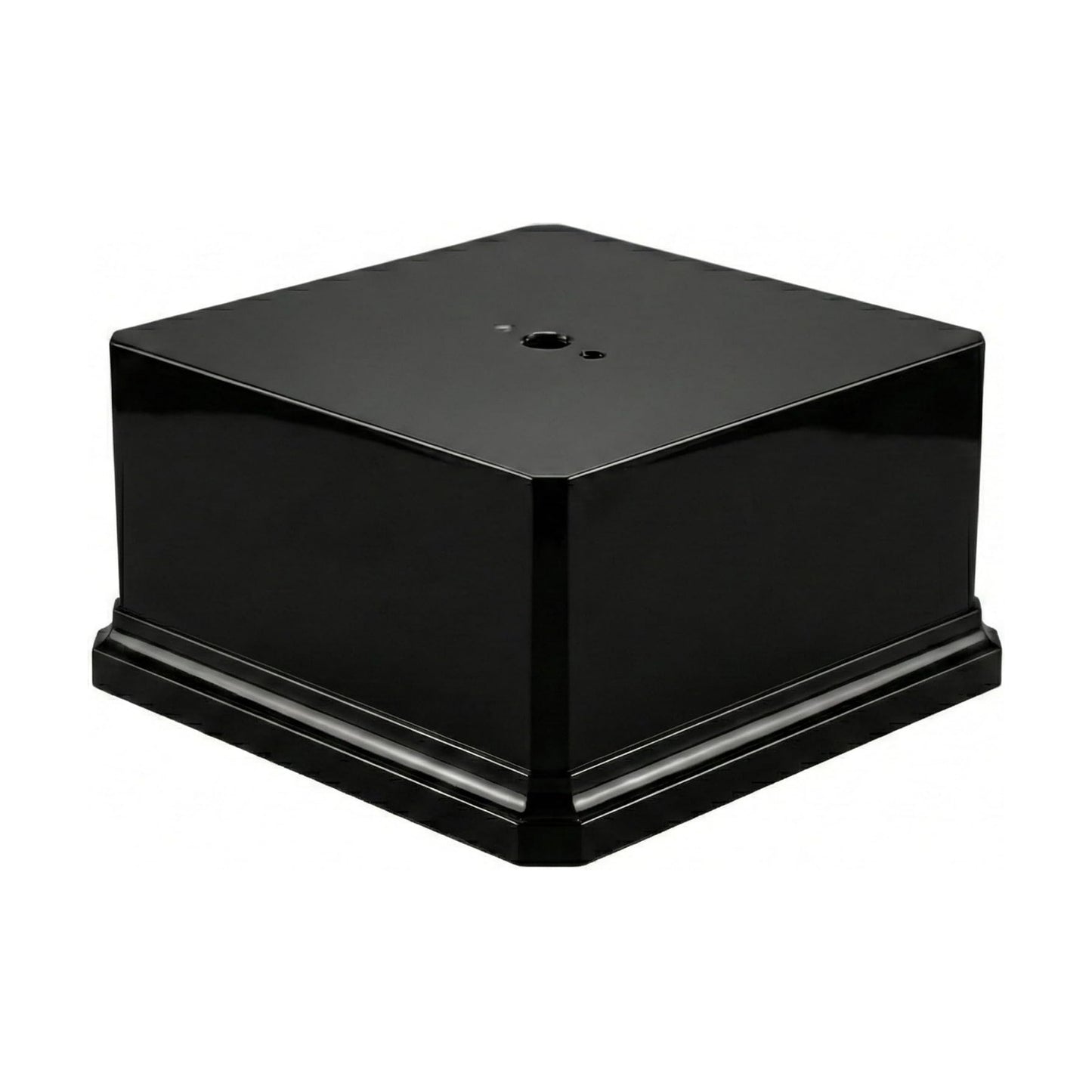 Gloss Display Base / 4.5 x 4.5 x 2.5 / Black