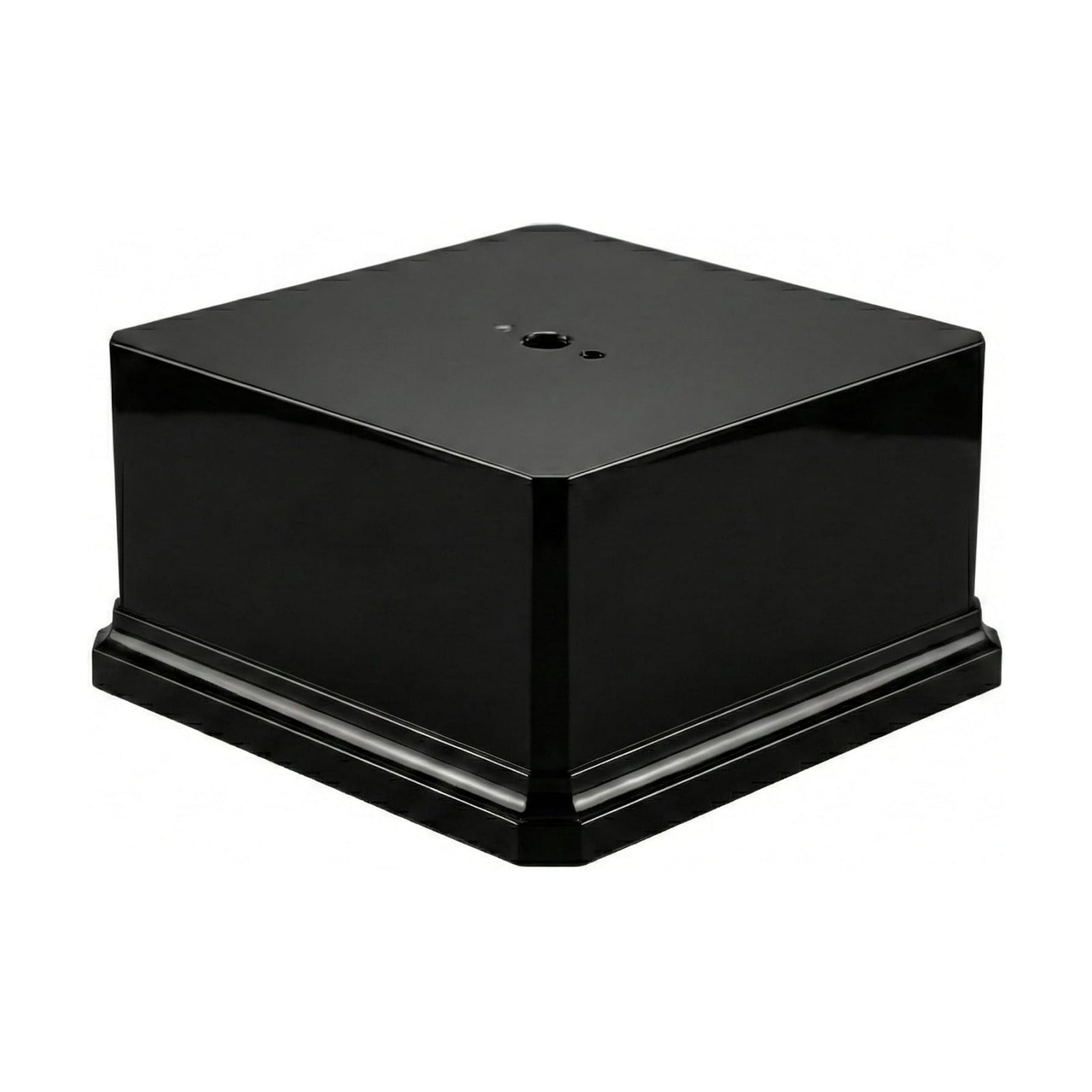 Gloss Display Base / 4.5 x 4.5 x 2.5 / Black
