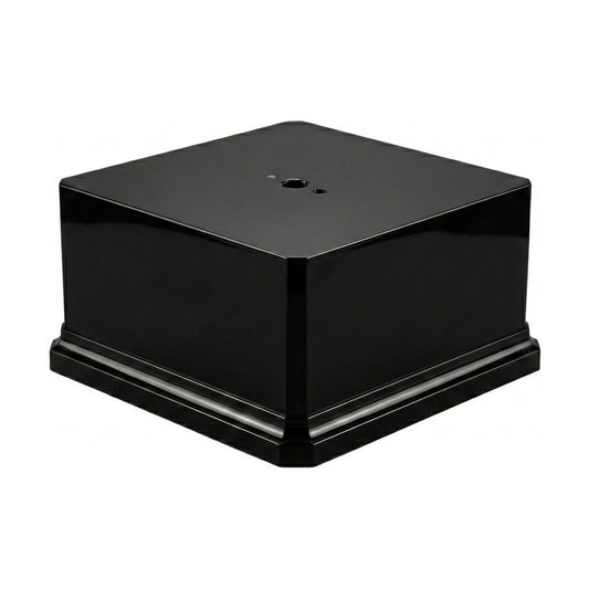 Gloss Display Base / 4.5 x 4.5 x 2.5 / Black