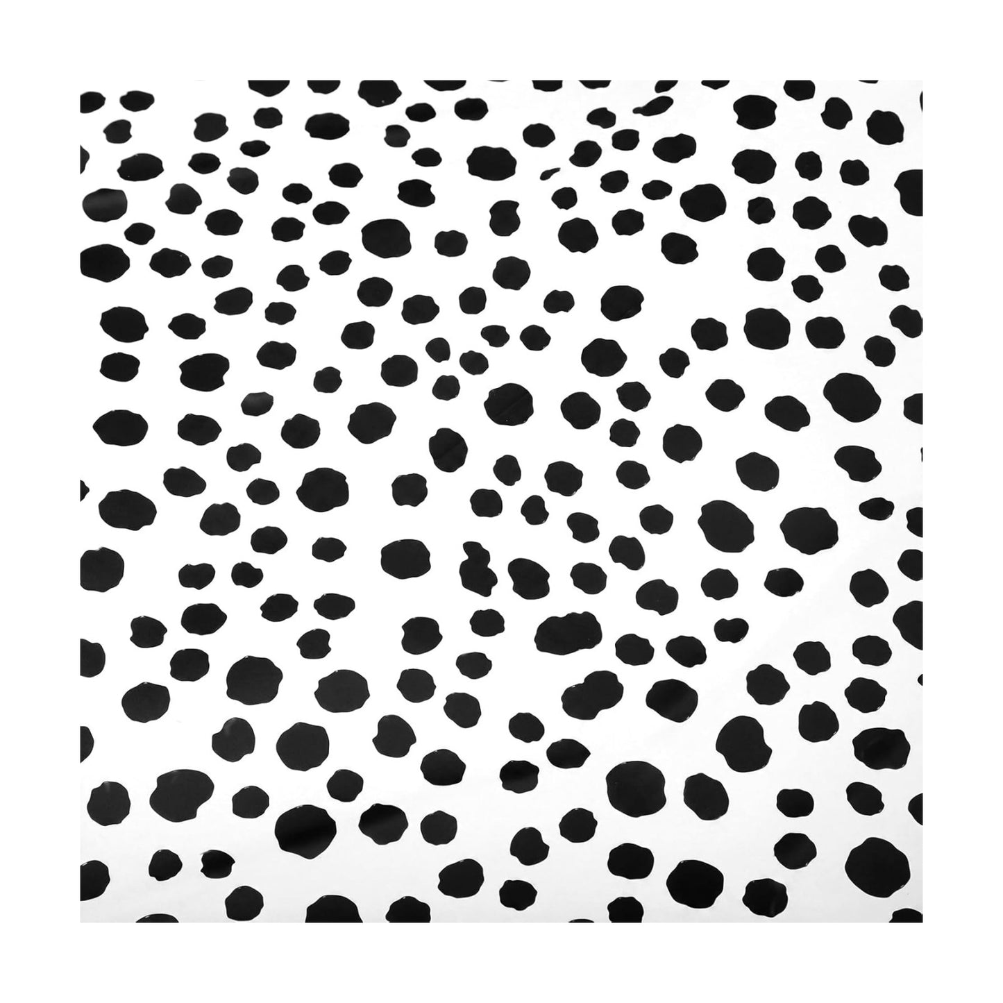 2 Rolls Polka Dot Contact Paper for Teachers Desk and White Removable / Black / 15.7 x 118.1
