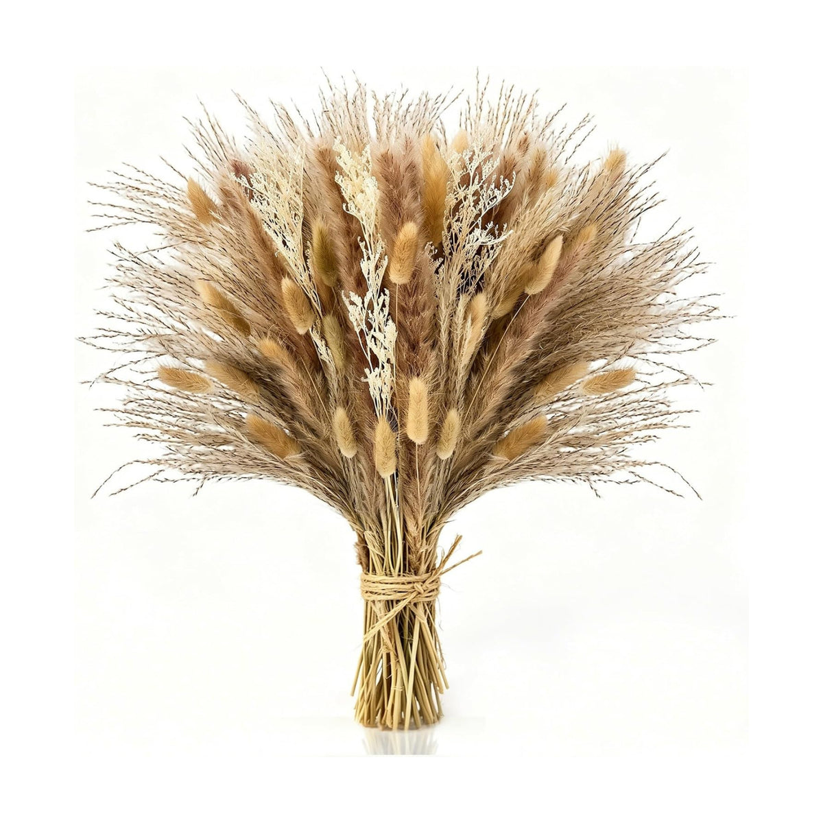 Pampas Grass Decor, Dried Flowers Bouquet for Boho Home Farmhouse Decor