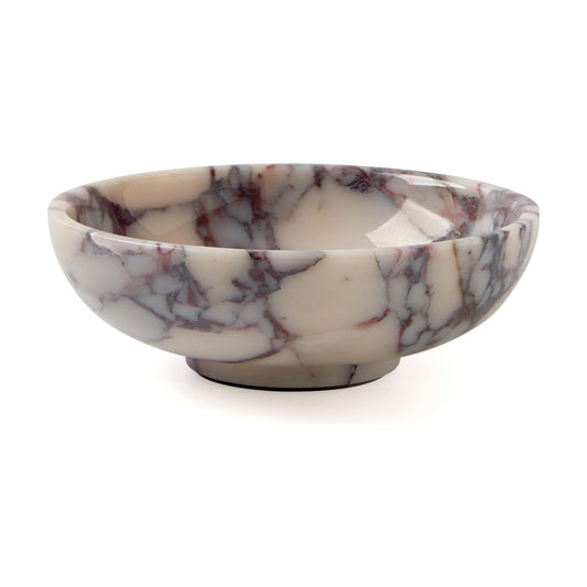Marble Fruit Bowl / Calacatta Viola / 7.8 / Natural