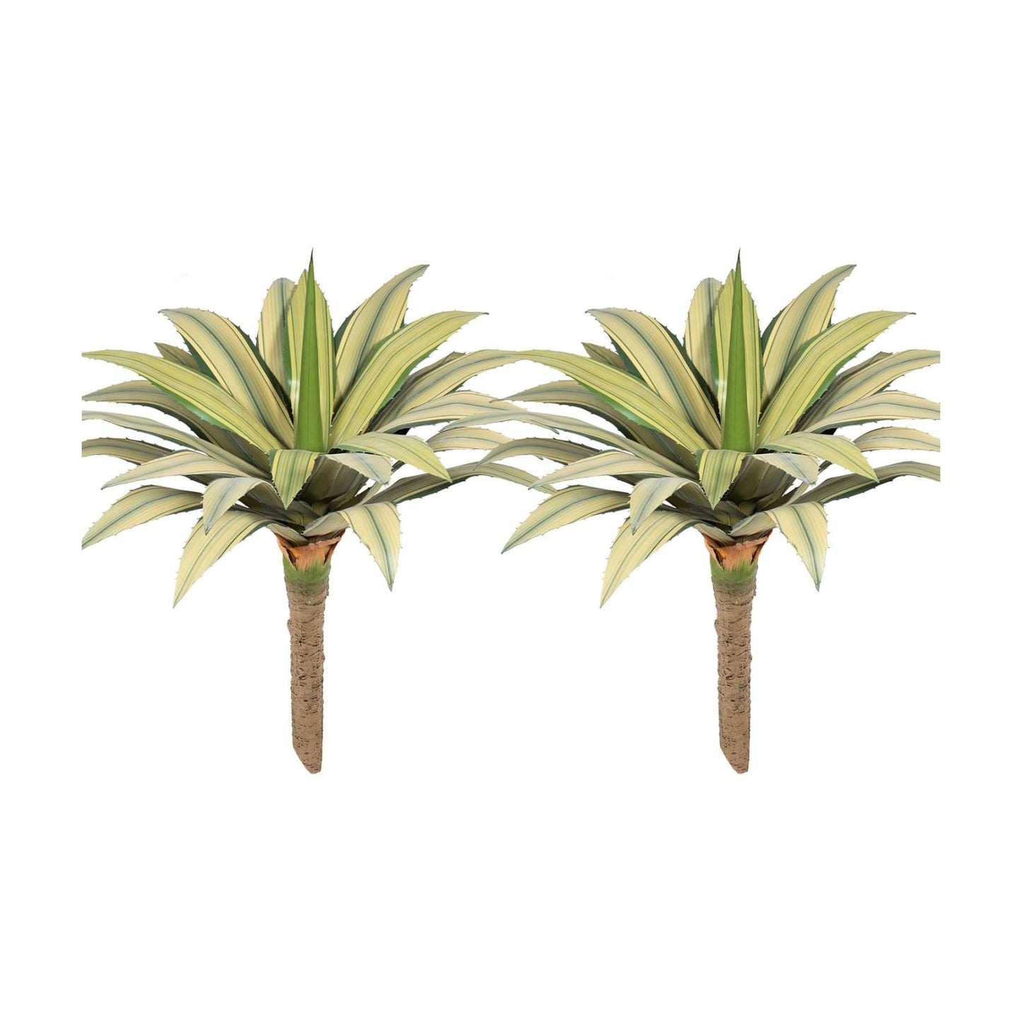 Artificial Plant Outdoor 22" Tall / Spiked Agave / Set of 22