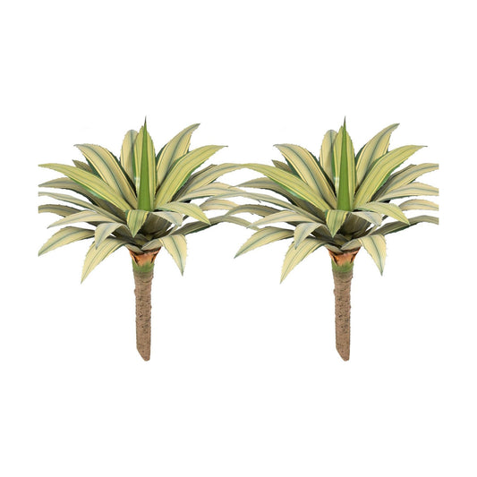 Artificial Plant Outdoor 22" Tall / Spiked Agave / Set of 22