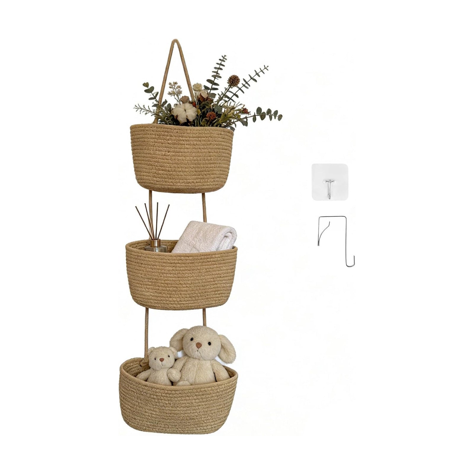 Large Wall Basket for Nursery / Medium